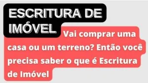 Escritura de Imóvel