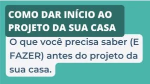 projeto de casa