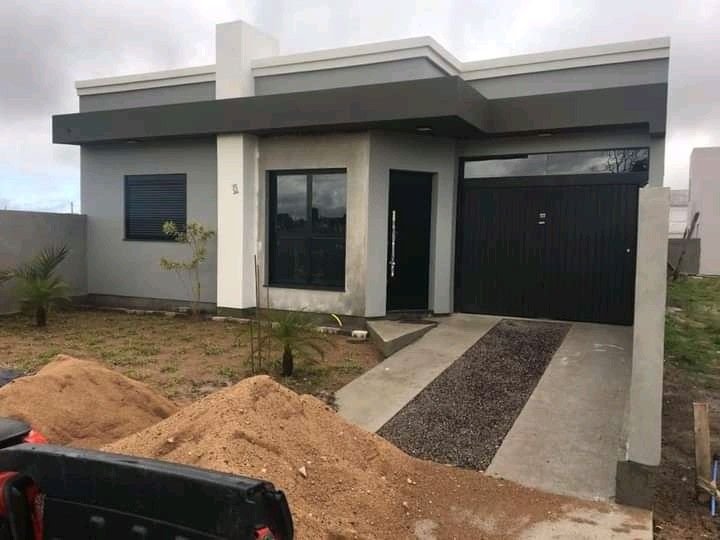 Modelos de Casas com telhado embutido