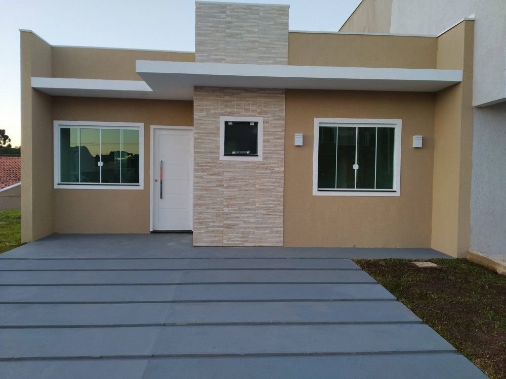 Modelos de Casas com telhado embutido